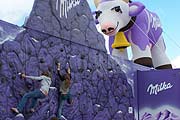 Mountainclimbing bei Milka (Bild: Martin Schmitz)